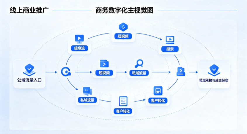 安徽线上商业推广怎么做？全域流量闭环搭建与低成本转化实战指南